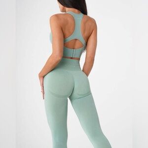 NVGTN Sage Green tights